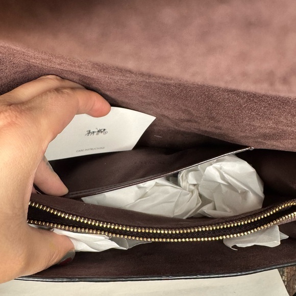 Coach Tabby Shoulder Bag In Snakeski - Picture 6 of 17